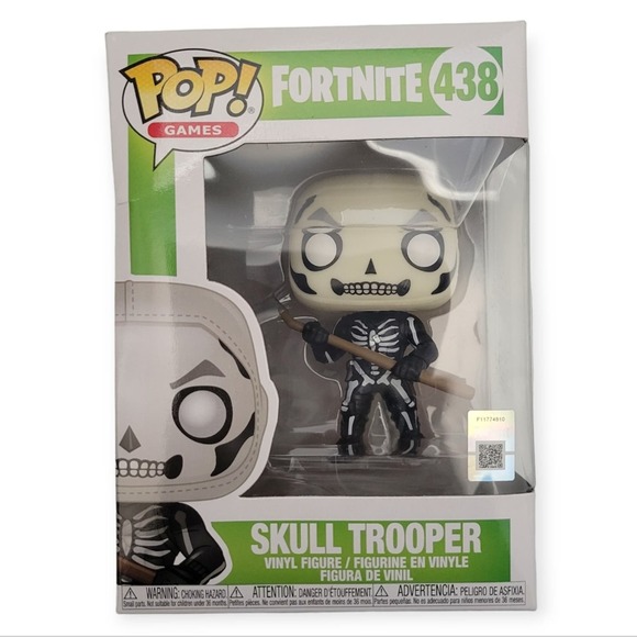 Funko Pop! Fortnite Skull Trooper 438 - Picture 2 of 6